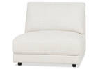 Mila Armless Chair Module -Sela Salt