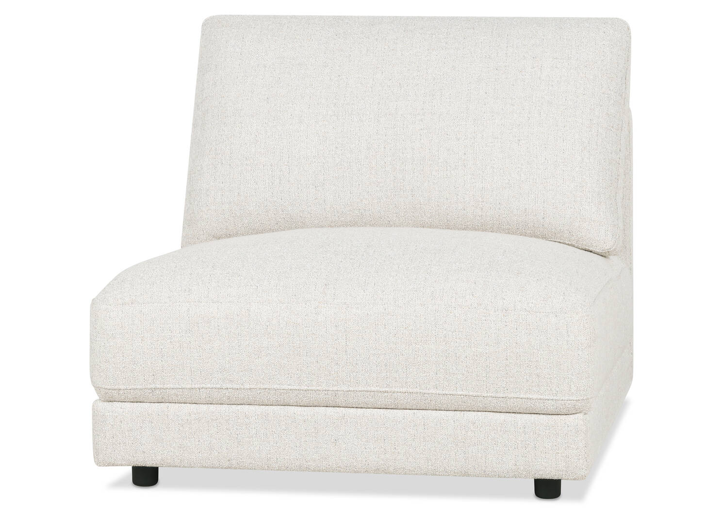 Mila Armless Chair Module -Sela Salt