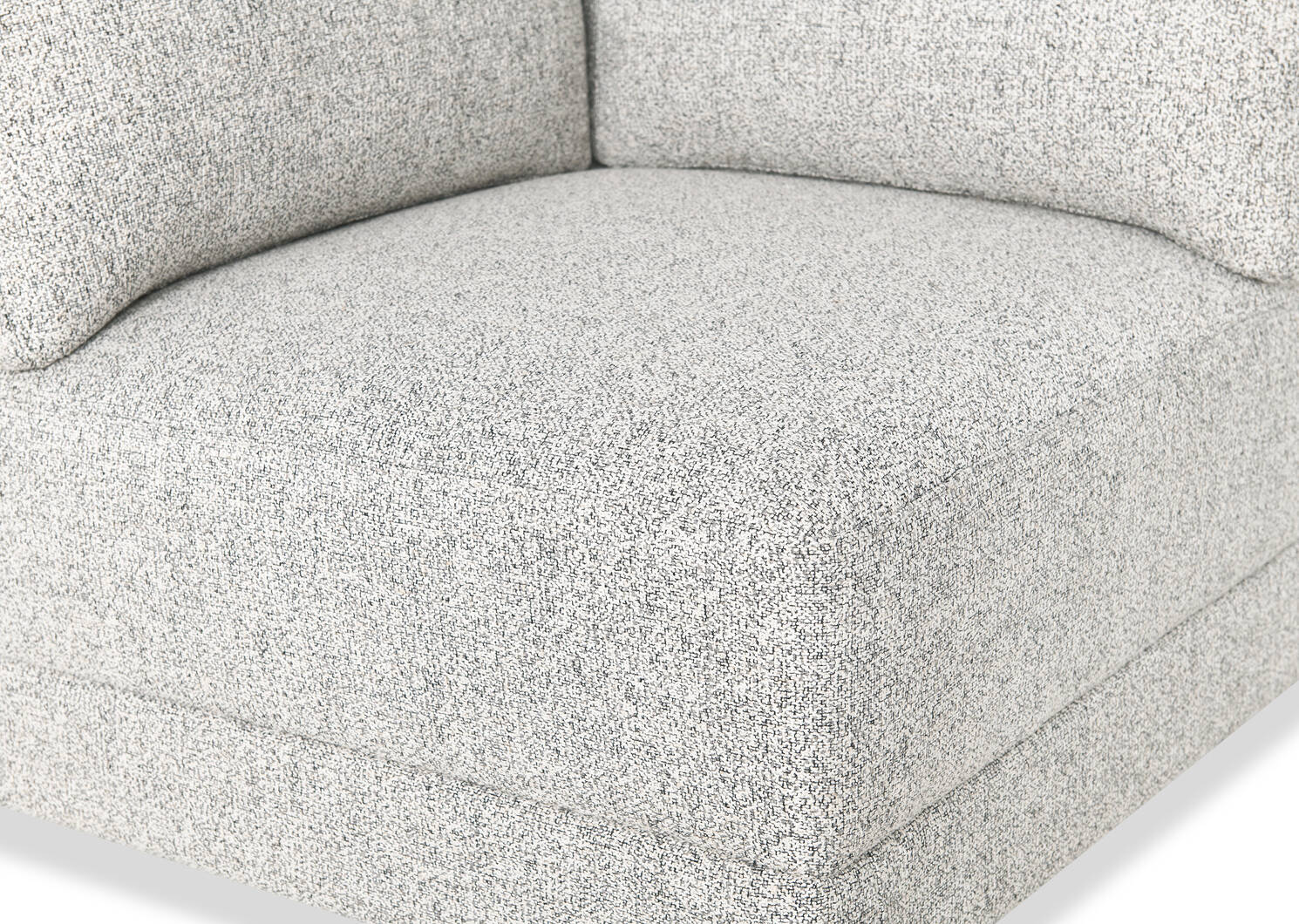 Fauteuil de coin module Mila -Sela gris
