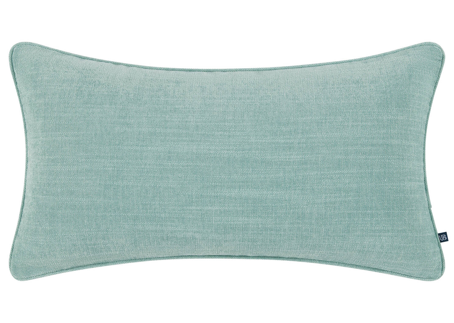 Coussin Bailey 12x22 bleu glacé