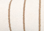 Avena Striped Pillow 12x22 Ivory/Cara