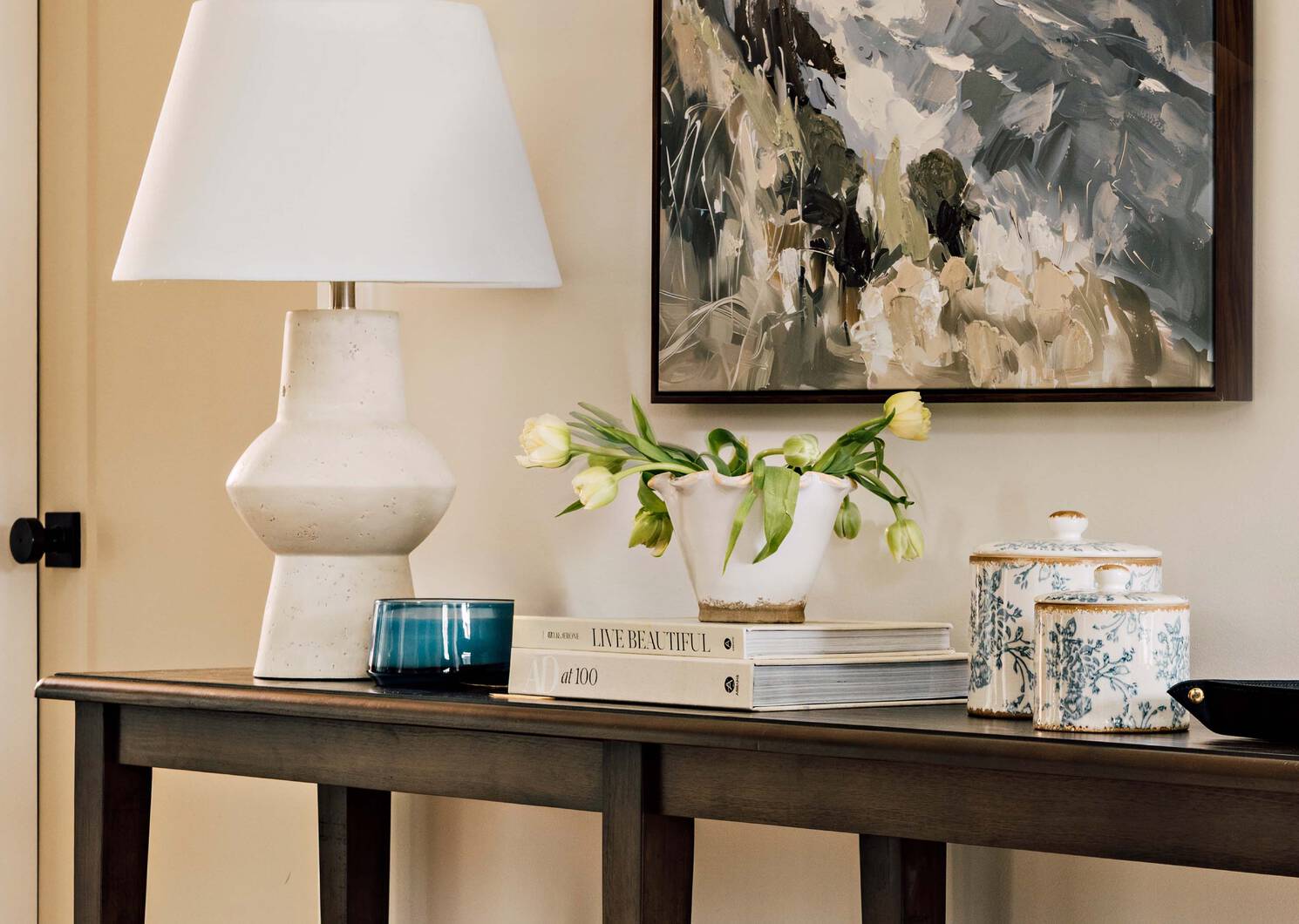 Rossi Candle Wide Blue