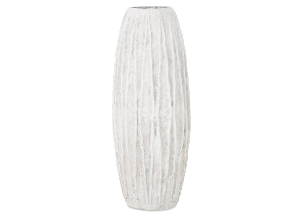 Grand vase Senka blanc