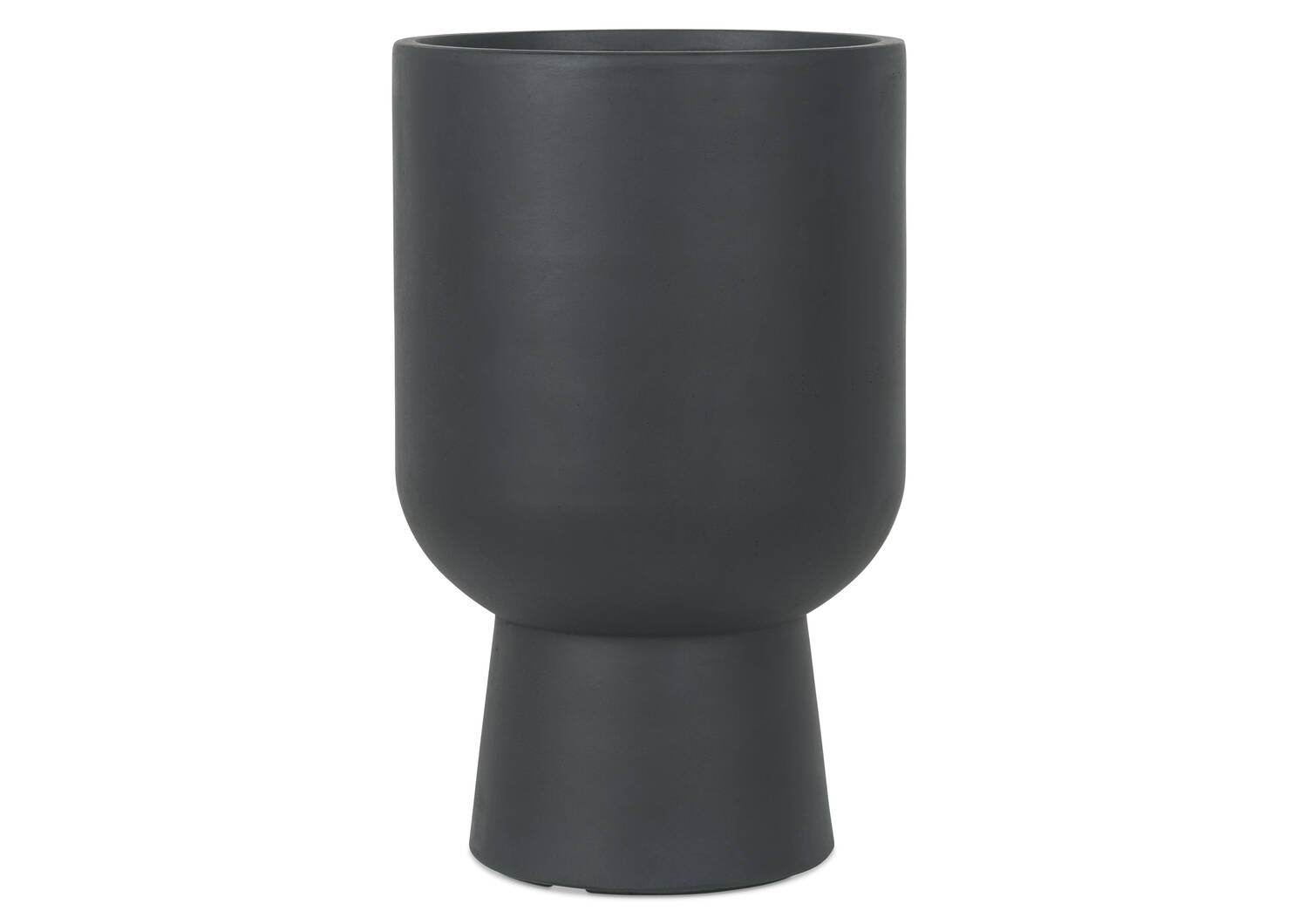 Grand cache-pot Ingrid noir