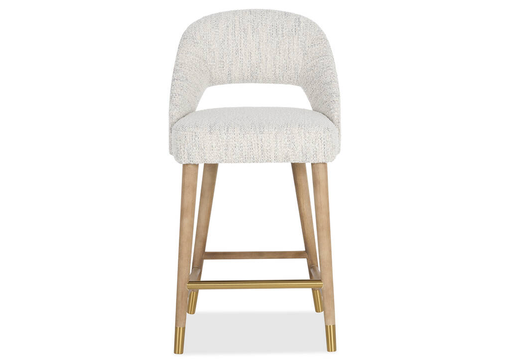 Tabouret Jerusha -Luly poivre/faon