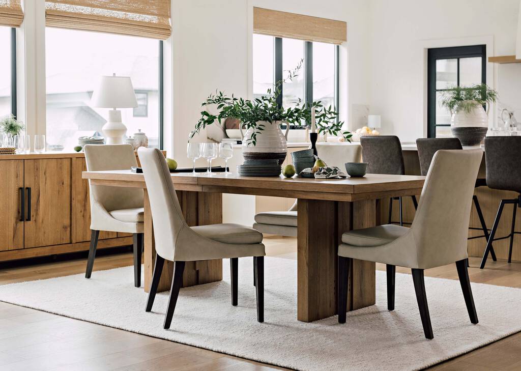 Willem Ext Dining Table -Ellis Wheat