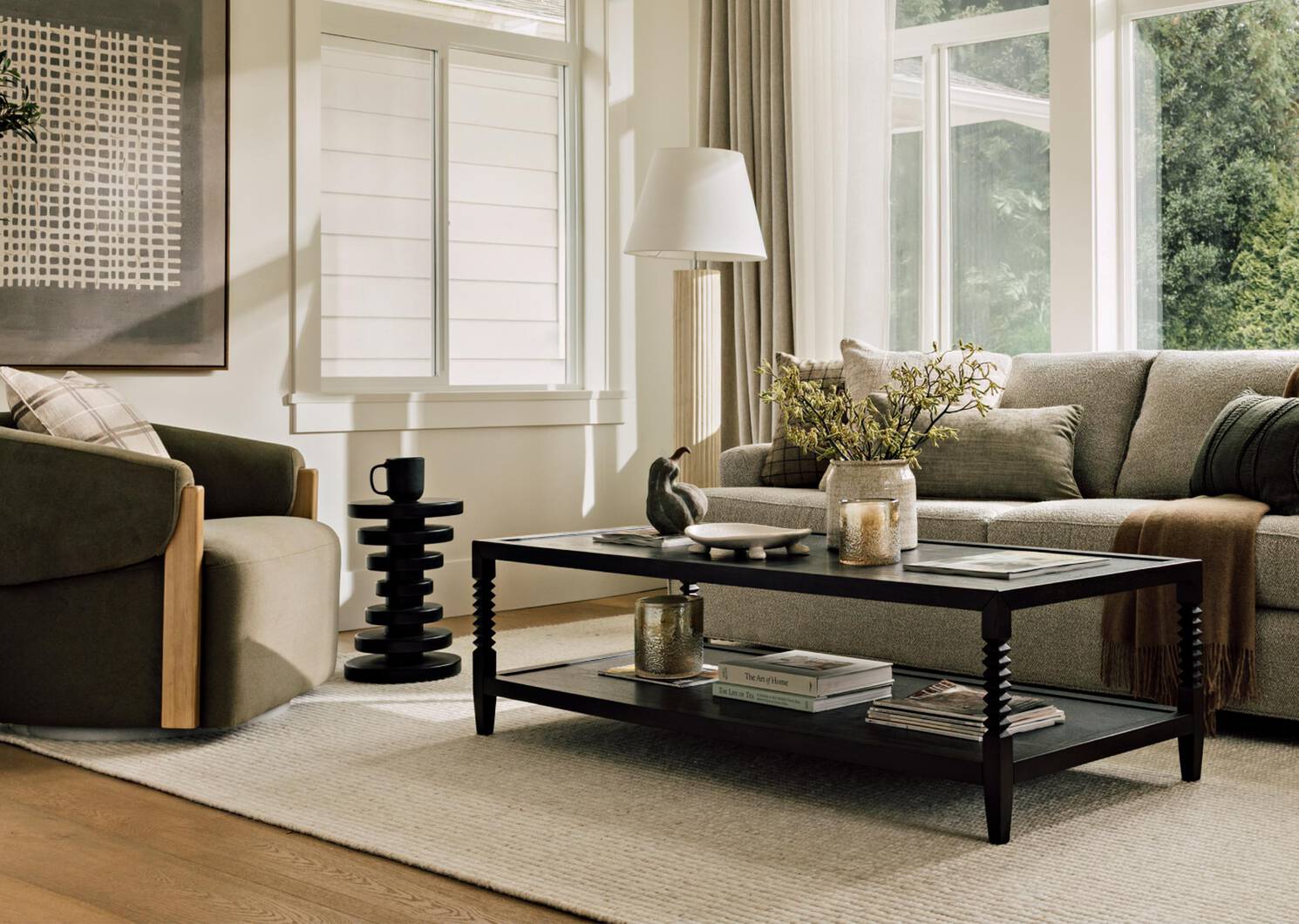 Petit porte-bougie Marta blanc