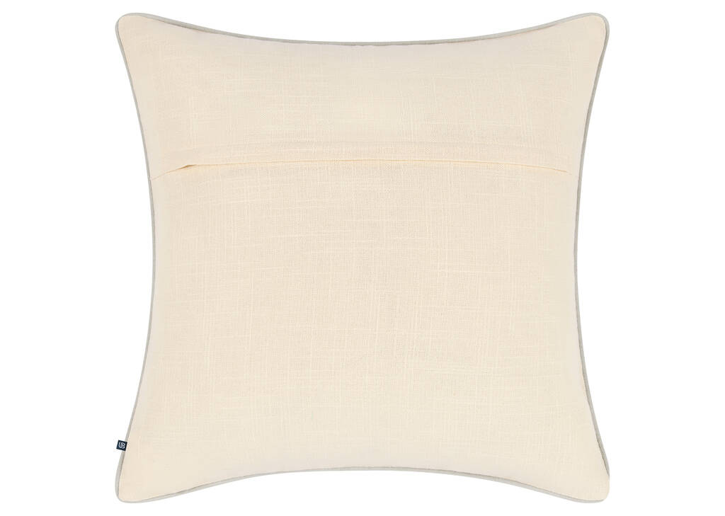 Coussin coton floral Sylva 20x20 iv/sab