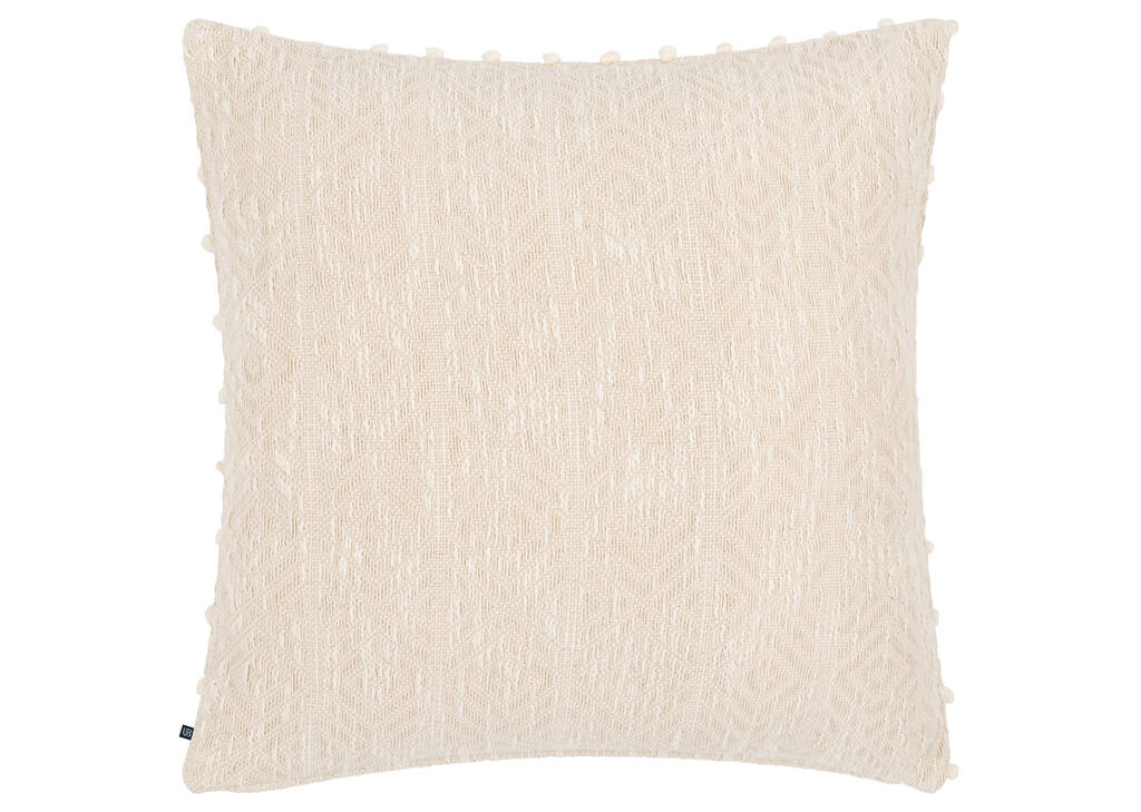 Aniel Cotton Pillow 20x20 Sand/Iv