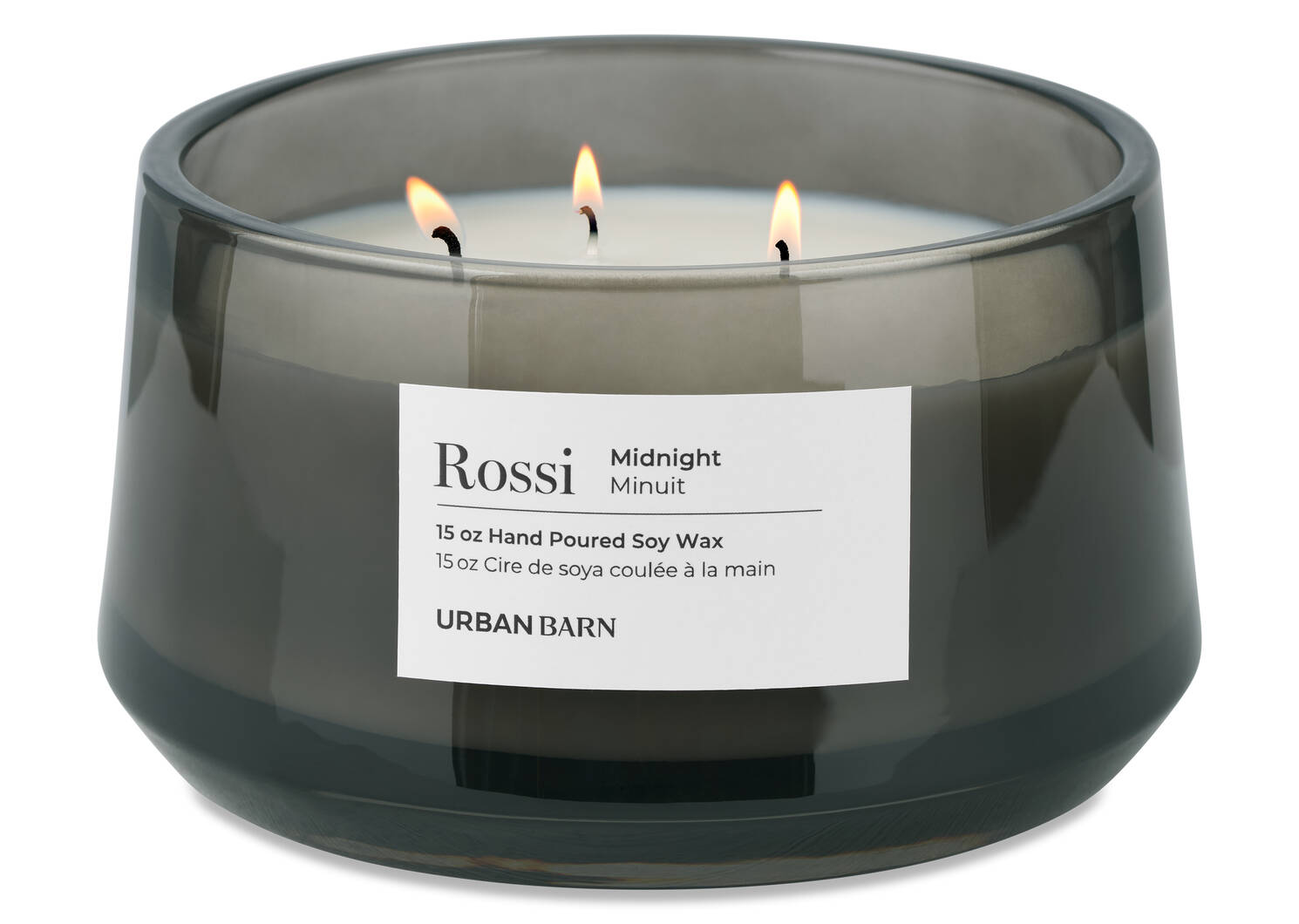 Rossi Candle Wide Grey