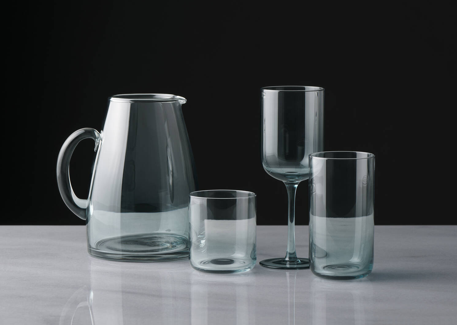 Verre long Jean brume