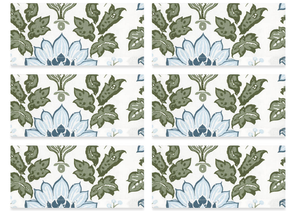 Palo Alto Napkins Set of 6 Ivory/Multi