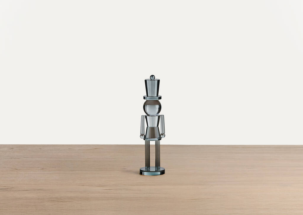 Petit casse-noisette Barnes gris
