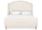 Saracino Bed -Zell Pearl, QUEEN
