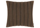 Coussin avec appliqué Cayson 20x20 brun