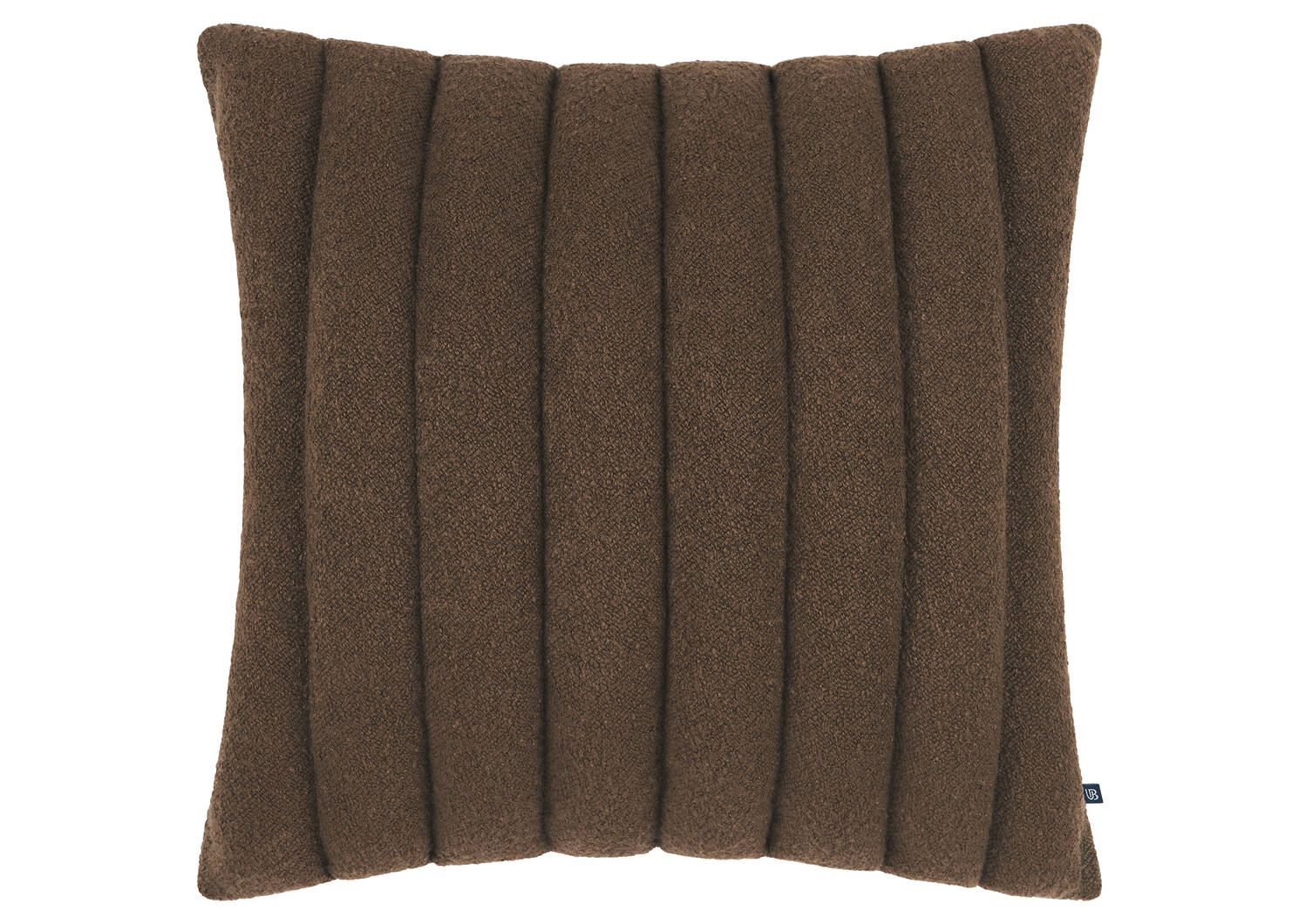 Coussin avec appliqué Cayson 20x20 brun