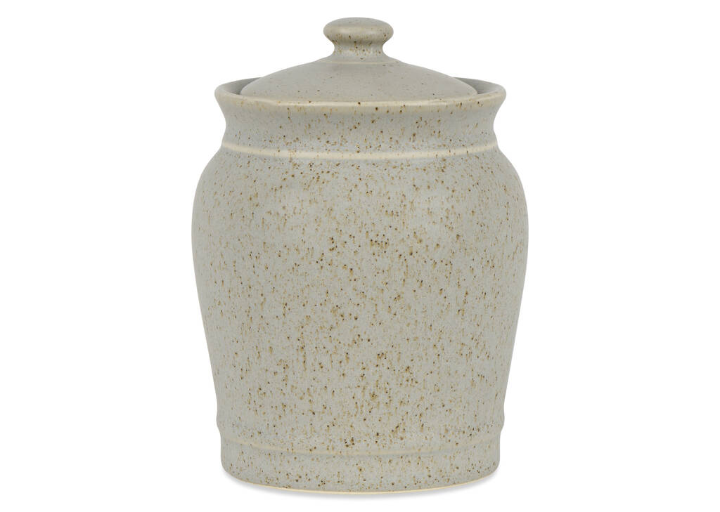 Pot en céramique Hollis gris