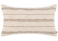 Coussin rayé en coton Zira 14x24 naturel