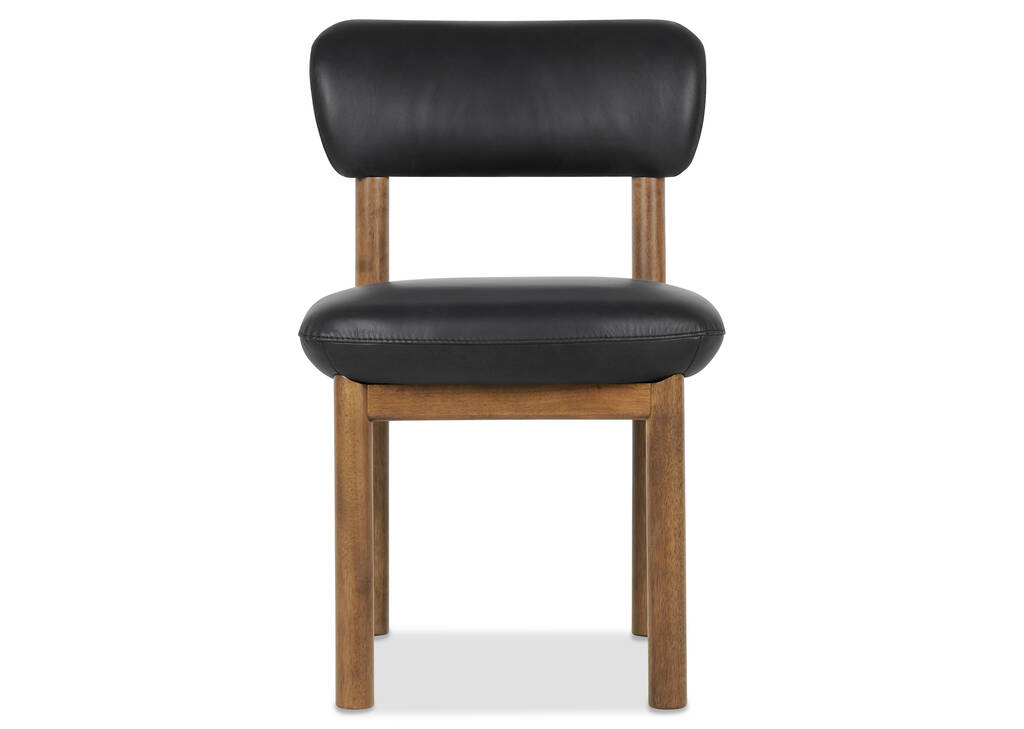 Corvin Leather Dining Chair -Olson Slate