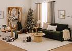 Cache-pied de sapin Scalloped laiton