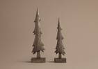 Eira Tree Decor Large Antiqued Brass