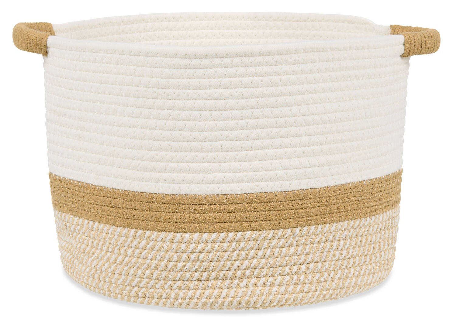 Panier moyen Rosio ivoire/brun clair