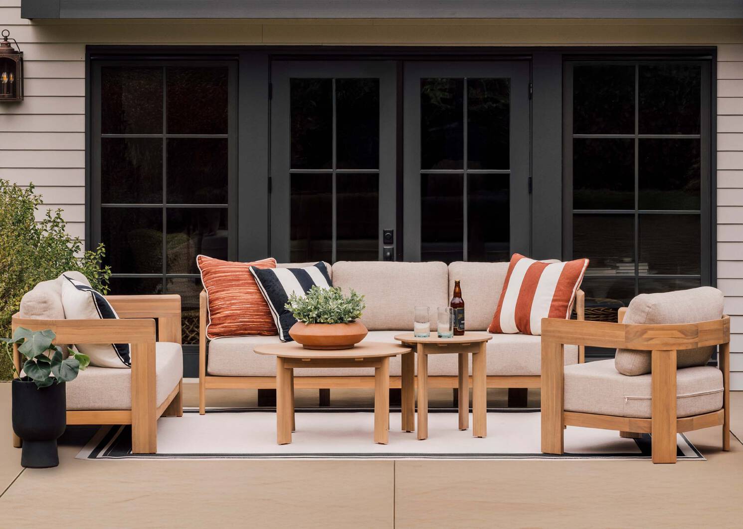 Tonga Outdoor Coffee Table -Natural