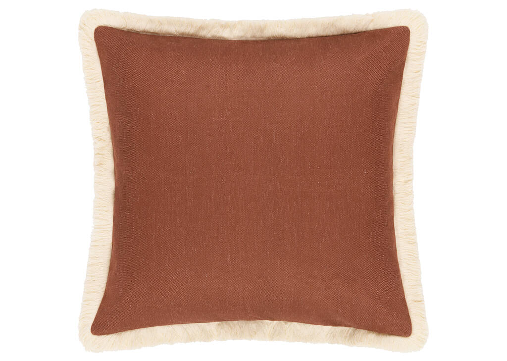 Coussin Miramar 21x21 terracotta