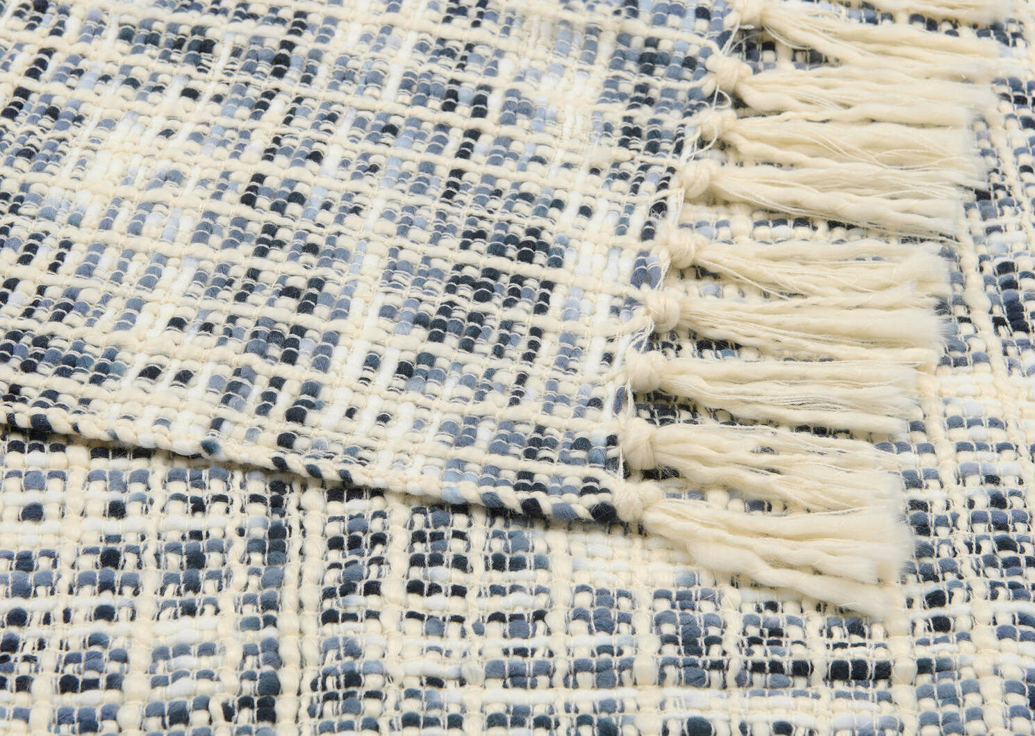 Jet&eacute; Mazie ivoire/bleu mer/marine