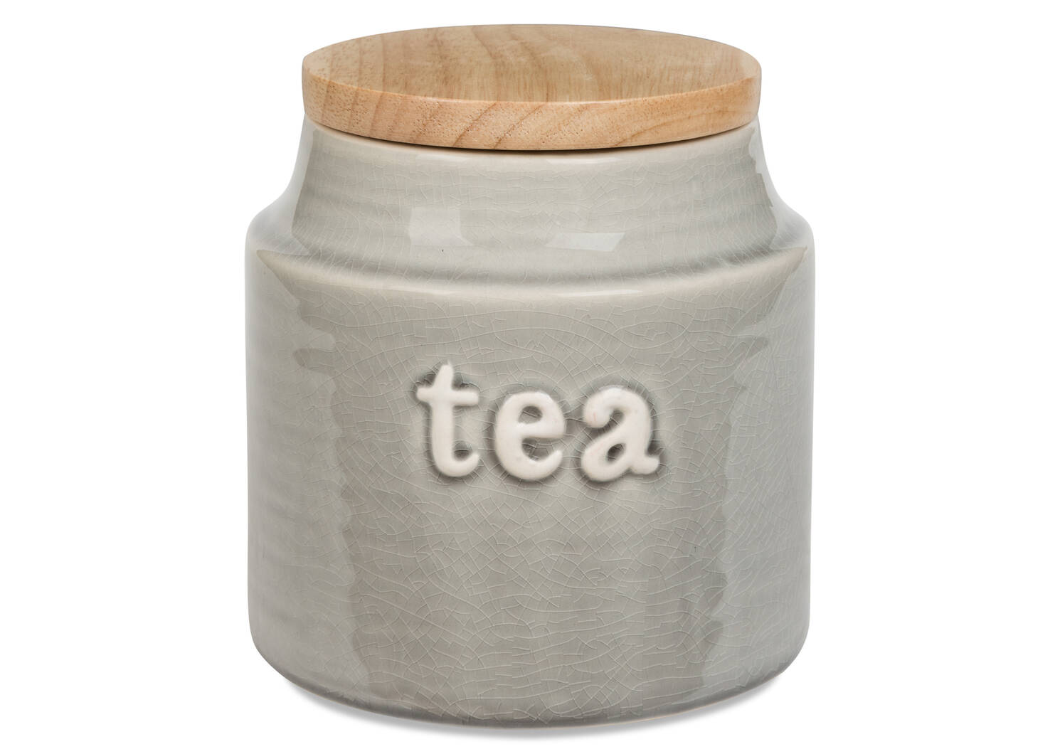 Lilian Tea Canister Grey