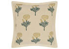 Coussin floral Kavi 20x20 ivoire/multi