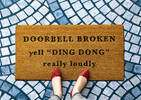 Ding Dong Doormat