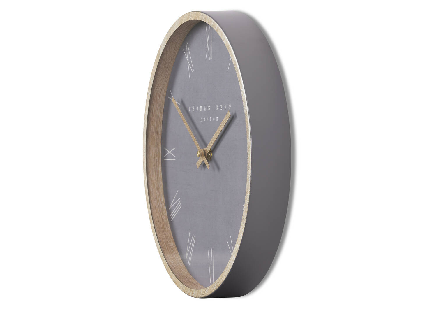 Calder Wall Clock Grey