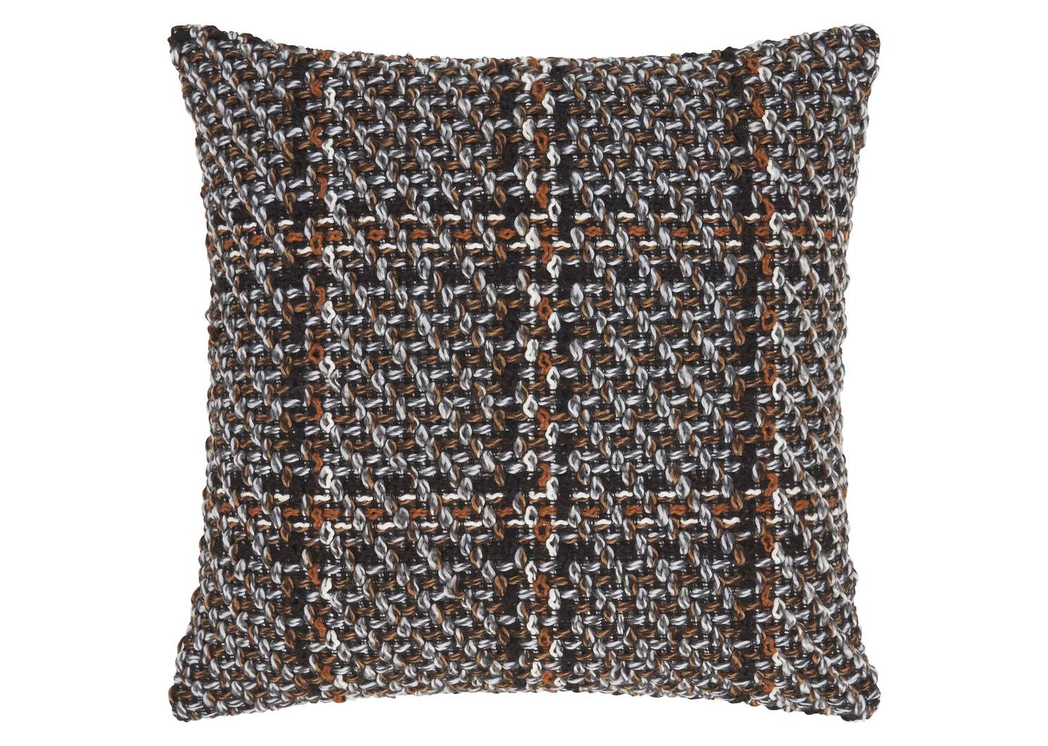 Coussin en tweed Bernadette 20x20