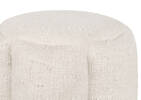 Mara Cotton Pouf Ivory