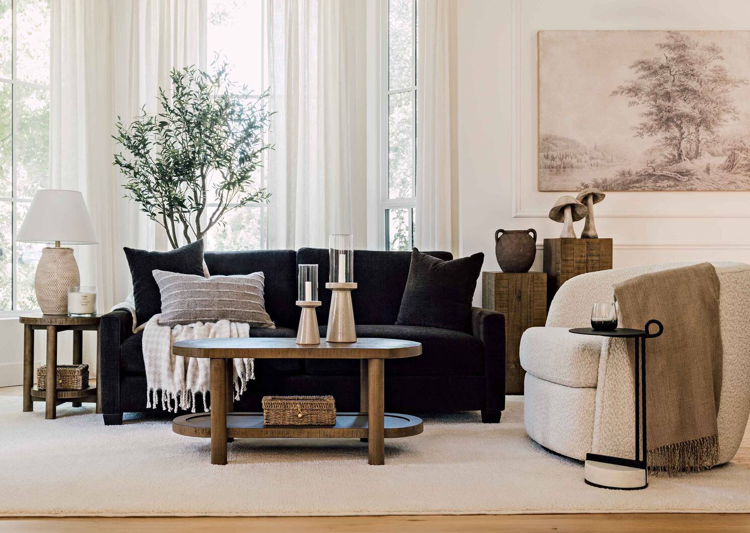 Table basse Langdon -Nuovo sable