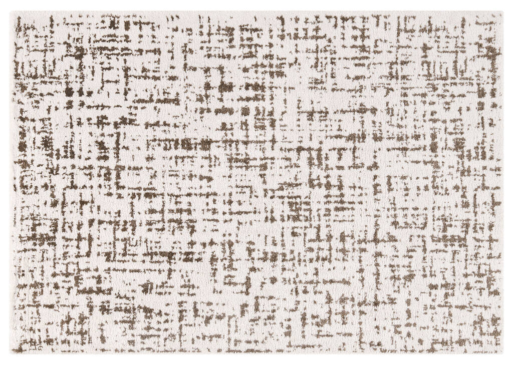 Tapis Hansel 63x90 ivoire/brun