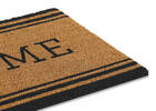 Welcome Border Doormat Natural