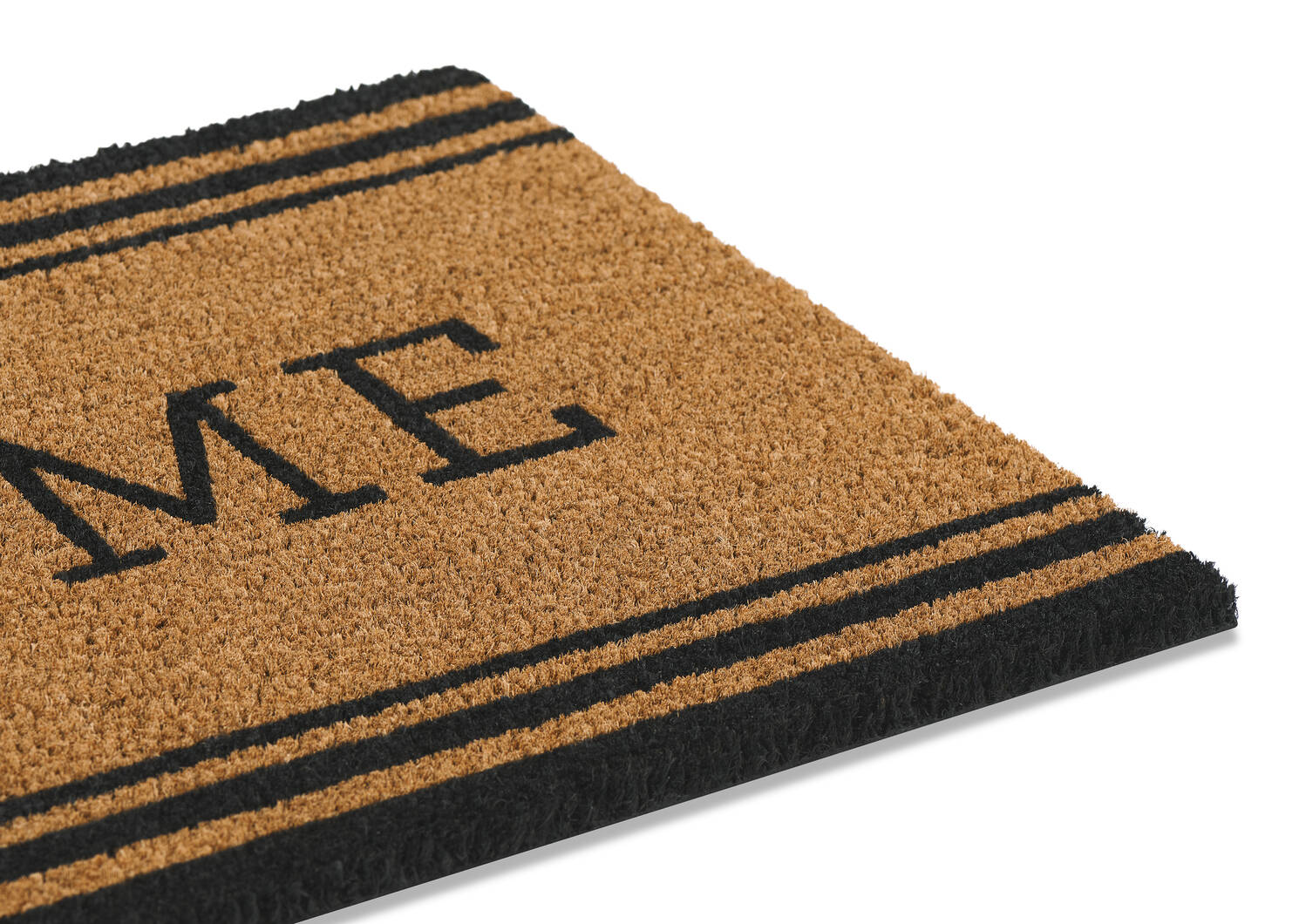 Welcome Border Doormat Natural