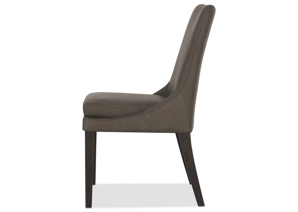 Maurizio Lthr Dining Chair -Torino Ash