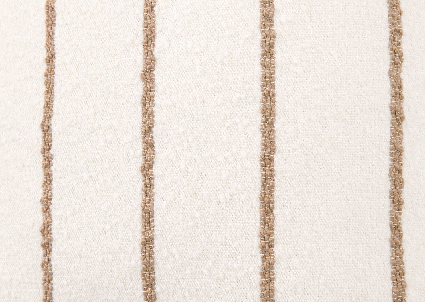 Avena Striped Pillow 20x20 Ivory/Cara