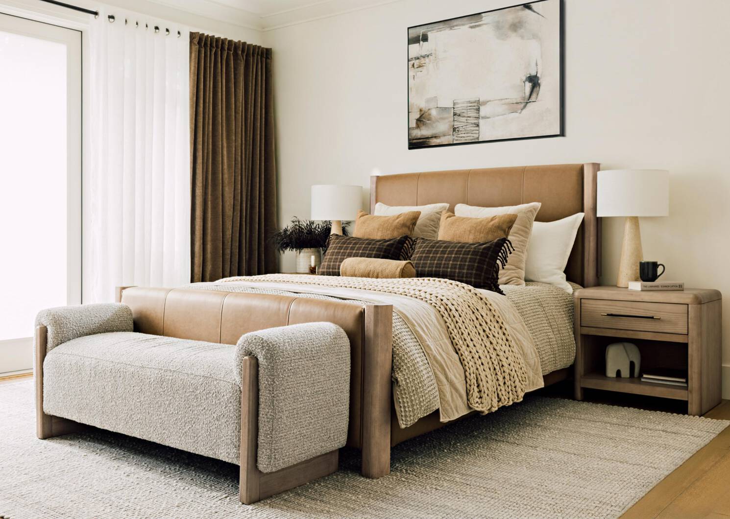 G ens. housse couette en coton Carlin ch