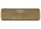 Grand plateau Suranne laiton antique