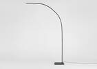 Lampe sur pied en arc DEL Tyne noire