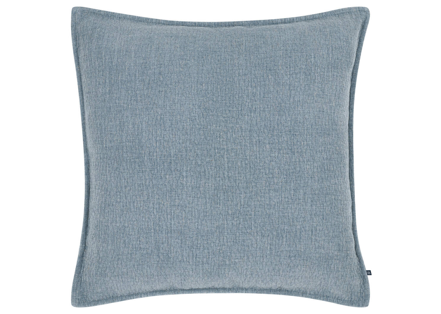 Coussin Layton 20x20 bleu mer
