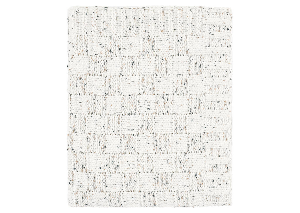 Jeté Evan ivoire/multi