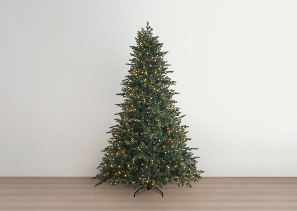 Sapin pré-illuminé Garibaldi 8 pi vert