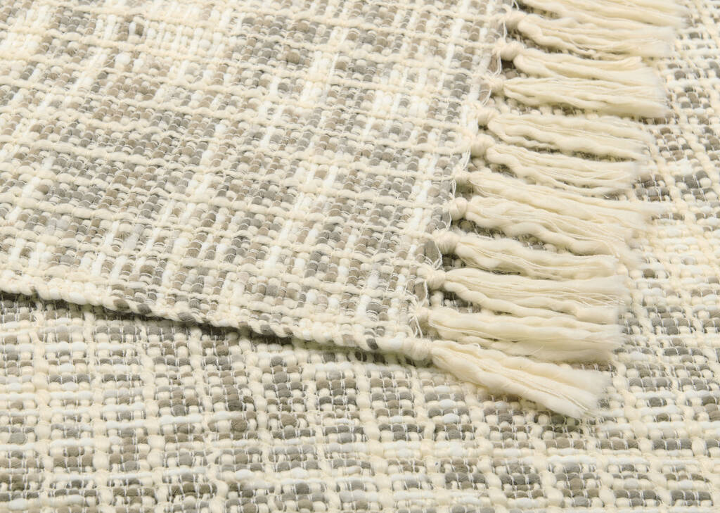 Mazie Throw Ivory/Sand/Grey