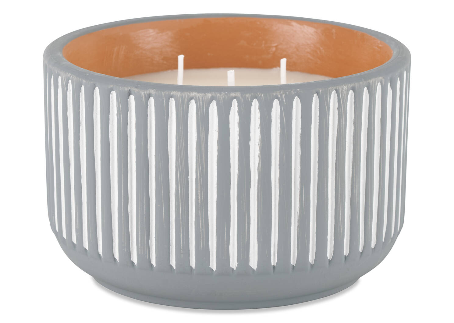 Amari Candle 3-Wick Blue