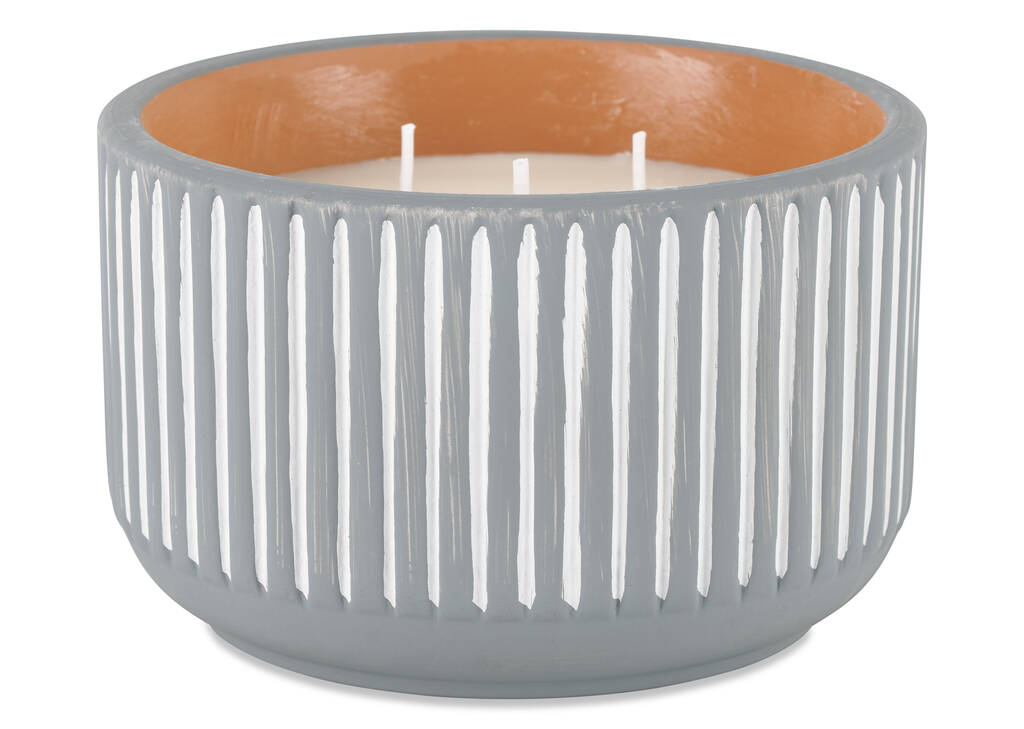 Amari Candle 3-Wick Blue